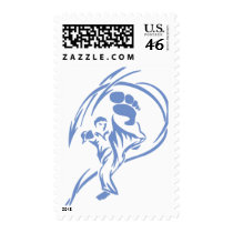 Martial Arts Kick Postage