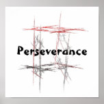 Martial Arts Perseverance Poster