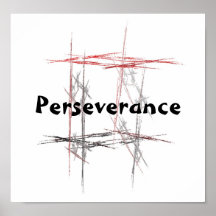 Martial Arts Perseverance Poster