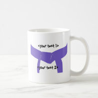 Martial Arts Purple Belt Coffee Mug