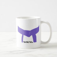 Martial Arts Purple Belt Coffee Mug