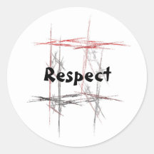 Martial Arts Respect Stickers