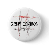 Martial Arts Self Control Buttons