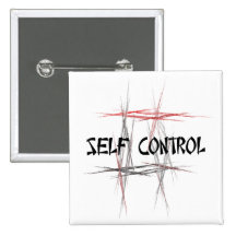 Martial Arts Self Control Buttons