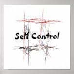 Martial Arts Self Control Poster