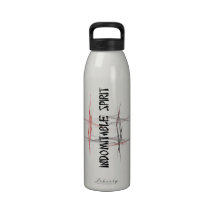 Martial Arts Tenet Indomitable Spirit Water Bottle