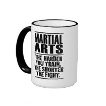 Martial Arts – The harder you train Coffee Mug