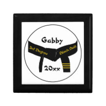 Martial Arts Third Degree Black Belt Gift Box