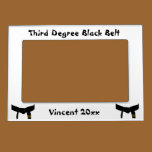 Martial Arts Third Degree Picture Frame magnetic frames
