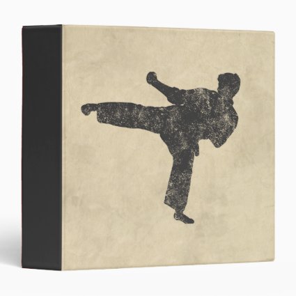 Martial Arts Vinyl Binder