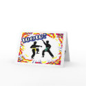Martial Arts Wow!  Greeting Card