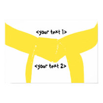 Martial Arts Yellow Belt posters