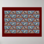 Martian $19.5 CYDONIANS-36 Note Uncut Sheet Print