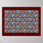 Martian $19.5 CYDONIANS-36 Note Uncut Sheet Print