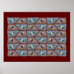 Martian $19.5 CYDONIANS-36 Note Uncut Sheet Posters