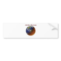 Martian Americans bumper stickers