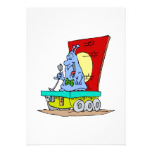 Martian Comedian Custom Invite