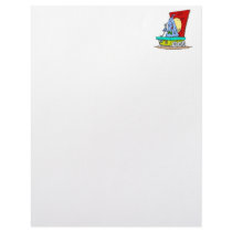 Martian Comedian Personalized Letterhead