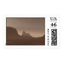 Martian Dusk postage by tillasmax Martian Dusk postage