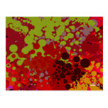 Martian Eruption Postcard
