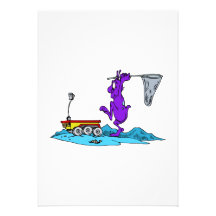 Martian Hunting Rover Custom Invitation