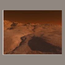 Martian Landscape postcards