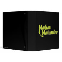 Martian Manhunter Logo 3 Ring Binders