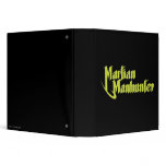 Martian Manhunter Logo 3 Ring Binders