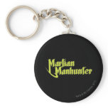 Martian Manhunter Logo Key Chain