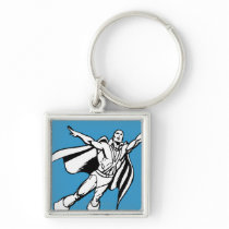 Martian Manhunter Soars 3 Key Chain