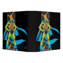 Martian Manhunter & Space Backdrop 3 Ring Binders