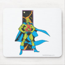 Martian Manhunter & Space Backdrop Mousepad