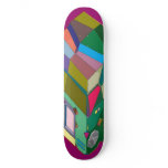 MARTIAN/MARS Cab Over Engine Space Trucker 6 Skate Board