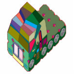 MARTIAN/MARS Cab Over Engine Space Trucker VI Photo Cutouts