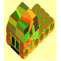 MARTIAN/MARS Cab Over Engine Space Trucker VIII-A Acrylic Cut Outs