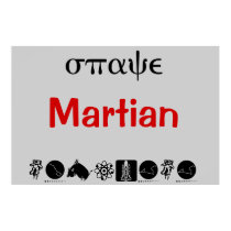 Martian Poster posters