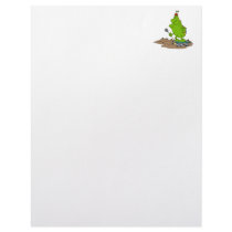 Martian riding rover personalized letterhead