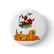 Martian Santa rover Pins
