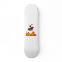 Martian Santa rover Skateboard Decks