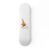Martian Skier Custom Skateboard