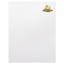 Martians investigating rover custom letterhead