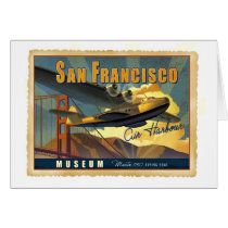 Martin 130 Flying Boat Greeting Card