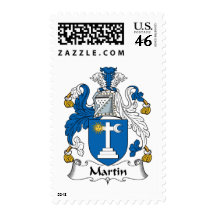 Martin Family Crest Stamp