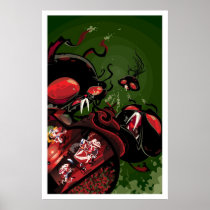 artsprojekt, martin, hsu, attack, octobunny, modern art posters, fantasy, science fiction, field of study, scientific agriculture, subject field, scientific discipline, subject area, plastic art, agrology, strafe, coup de main, surprise attack, fantasy life, cyberart, graphic art, work of art, show bill, fine art, phantasy world, phantasy life, commercial art, artificial flower, architectonics, systematics, military operation, banzai charge, banzai attack, thanatology, literary work, agrobiology, cryptanalytics, literary compositio, Poster with custom graphic design