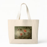 Martin Johnson Heade Passion Flowers and Hummingbi Tote Bags