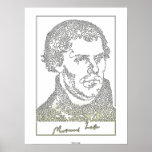 Martin Luther. German priest [011] Poster