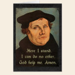Martin Luther - Here I Stand Quotation cards