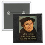 Martin Luther - Here I Stand Quotation buttons