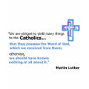 Martin Luther Quote t-shirts by AllCatholicShop Martin Luther Quote t-shirts