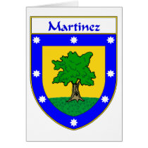Martinez Coat of Arms/Family Crest cards by NameGame Martinez Coat of Arms/Family Crest cards